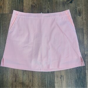 Lady Hagen Pink Pinstripe Mini Skirt